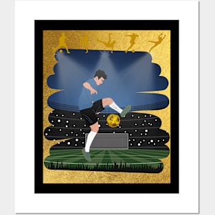 Football soccer lover Posters and Art